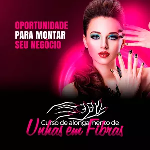 Imagem do curso Nail Designer - Alongamento de Unhas em Fibras