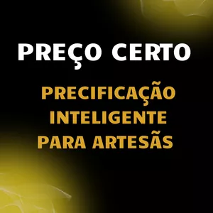 Imagem de capa para o Curso online Preço Certo: Precificação Inteligente para Artesãs