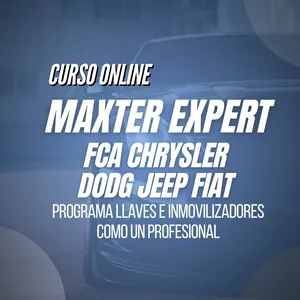 Imagen de portada para Curso online 🔵 Curso Master FCA Pro - Programación de Llaves y Adaptación de Inmovilizadores en Fiat-Chrysler-Dodge-Jeep - NCK