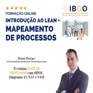 Imagem de capa para o Curso online MAPEAMENTO DE PROCESSOS