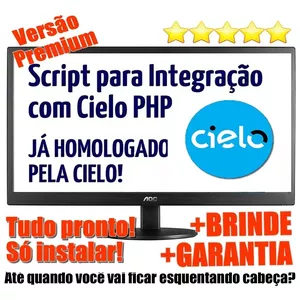 SCRIPT PARA INTEGRAÇÃO COM CIELO PHP - CIELO ECOMMERCE - API 3.0 CIELO>
