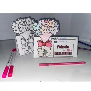 Imagem de capa para o Ebook 🌸💖ATIVIDADE INTERATIVA  PARA O DIA DAS MULHERES🌸💖