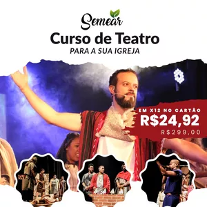 Imagem do curso 10 PASSOS PARA REALIZAR O TEATRO NA SUA IGREJA