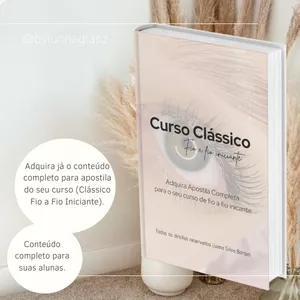 Imagem de capa para o Ebook Apostila Curso Classico Fio a Fio Iniciante