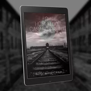 Imagem de capa para o Ebook O HOMEM DO CASACO PRETO