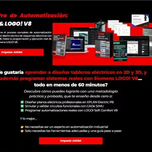 Imagen de portada para Curso online Pack Pro de Automatización: EPLAN &amp; LOGO! V8
