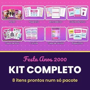 Imagem do curso Kit Completo Festa Anos 2000