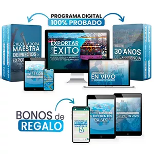Imagen de portada para Curso online 🏆 Método: "Exportar con Éxito" - Cómo Exportar a Diferentes Países.