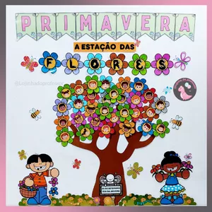 Imagem de capa para o Ebook PRIMAVERA E DIA DA ÁRVORE- PAINEL DUPLO