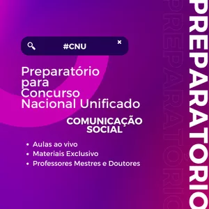 Imagem de capa para o Curso online Preparatório CNU - Comunicação Social
