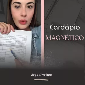 Imagem de capa para o Curso online Cardápio Magnético