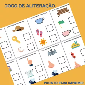 Imagem de capa para o Curso online JOGO DA ALITERAÇÃO