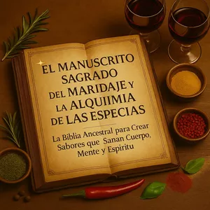 Imagen de portada para Ebook ✨ El Manuscrito Sagrado del Maridaje y la Alquimia de las Especias ✨