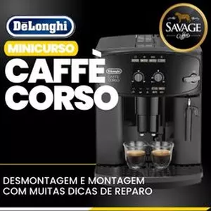 Imagem de capa para o Curso online Minicurso de Desmontagem e Montagem DeLonghi Caffè Corso