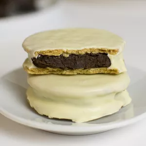 Imagen de portada para Curso online Alfajor Blanco con Ganache SIN AZÚCAR
