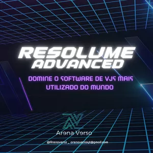 Imagem de capa para o Curso online Resolume ADVANCED