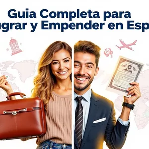 Imagen de portada para Ebook Guía Completa para Emigrar y Emprender en España: Consejos Prácticos para una Transición Exitosa"