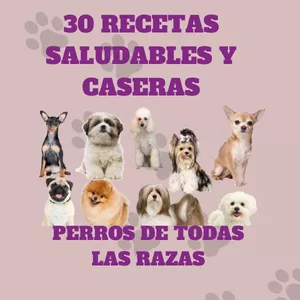 Imagen de portada para Ebook 30 Recetas Saludables para Mascotas