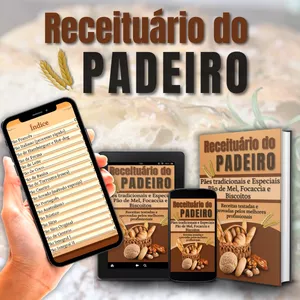 Imagem de capa para o Ebook Receituário do Padeiro