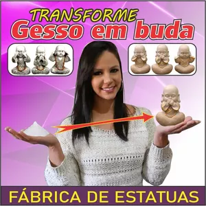 Imagem do curso Estatuas de Gesso Fabricar em casa passo a passo do zero estatuas e vasos vaso
