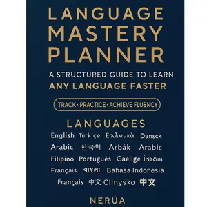 Cover image for Ebook Language Mastery Planner