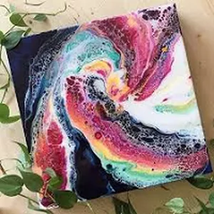 Imagen de portada para Curso online Curso de Pintura Acrílica Derramada