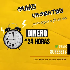 Imagen de portada para Curso online DineroLas24Horas - Guia Urgente de SUREBETS