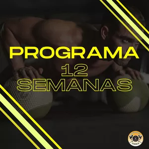 Imagen de portada para Curso online Programa 12 semanas Para Aumentar Masa Muscular 