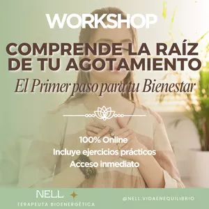 Imagen de portada para Curso online Comprende la raíz de tu agotamiento: El primer paso para tu bienestar