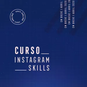 Imagem principal do produto Curso Instagram Skills - Turma 1
