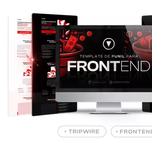 Imagem de capa para o Curso online TEMPLATES DE FRONT END