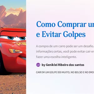 Imagem de capa para o Ebook Como comprar um carro e evitar golpes