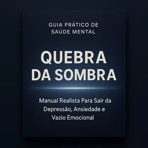 Imagem de capa para o Ebook Quebra da Sombra — O Guia Prático Para Recuperar Sua Mente, Sua Energia e Seu Controle