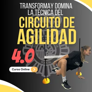 Imagen de portada para Curso online TRANSFORMA Y DOMINA LA TÉCNICA DEL CIRCUITO DE AGILIDAD 4.0