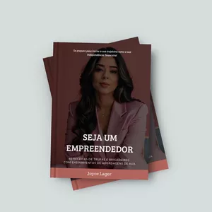 Imagem de capa para o Ebook SEJA UM EMPREENDEDOR