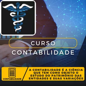 Imagem de capa para o Ebook Curso Contabilidade - Video aulas em plataforma externa.