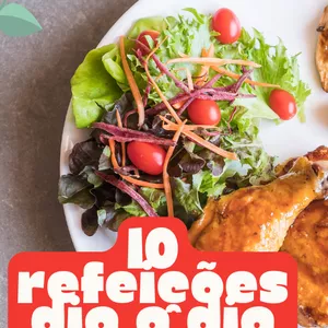 Imagem de capa para o Ebook Refeições Rápidas: Receitas Deliciosas e Práticas para o seu Dia a Dia