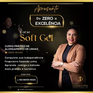 Imagem de capa para o Curso online Soft Gel: Alongamento e Esmaltação para Iniciantes