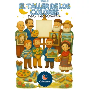 Imagen de portada para Ebook El taller de los colores Vol.1 - ColoreArte