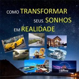 Imagem de capa para o Ebook COMO TRANSFORMAR SEU SONHO EM REALIDADE