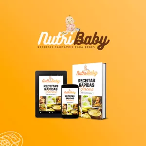 Imagem de capa para o Ebook Nutribaby - Receitas Saudáveis para Bebês