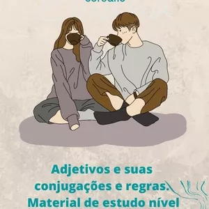 Imagem de capa para o Ebook 40 Adjetivos mais usados na coreia