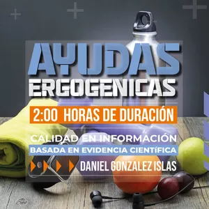 Imagen de portada para Curso online AYUDAS ERGOGENICAS