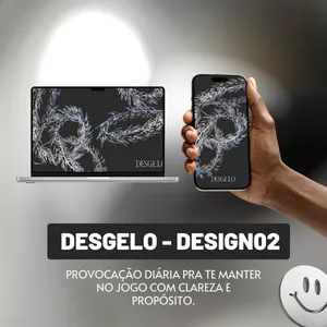 Imagem de capa para o Curso online 2° Kit wallpaper digital - DESGELO