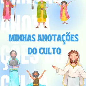 Imagem de capa para o Ebook Minhas anotações do Culto