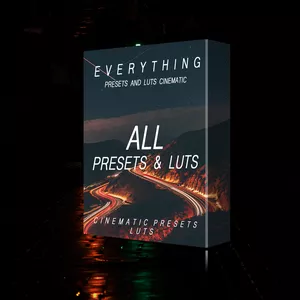 Imagem de capa para o Curso online PACOTE de PRESETS &amp; LUTS de CINEMA PROFISSIONAL