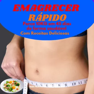 Imagem de capa para o Ebook Emagrecer Rápido 