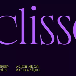Eclisse Typeface — Commercial License