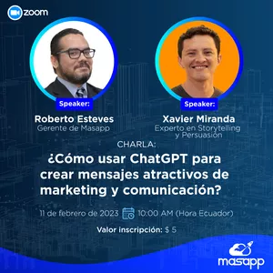 Imagen de portada para Curso online Cómo Aprovechar ChatGPT para crear mensajes de Marketing y Storytelling