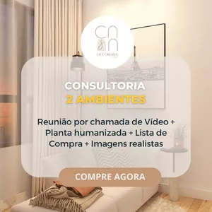 Imagem de capa para o Ebook Casa Decorada: Consultoria 2 Ambientes